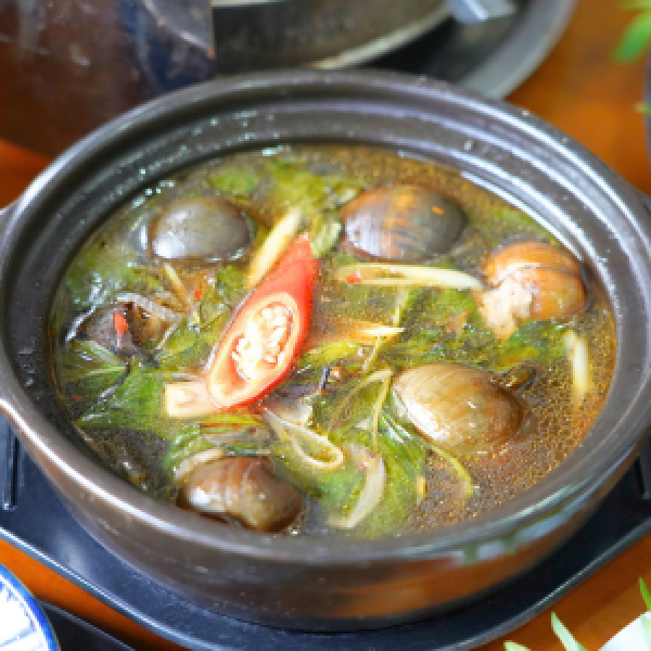 ỐC BƯƠU HẤP SẢ